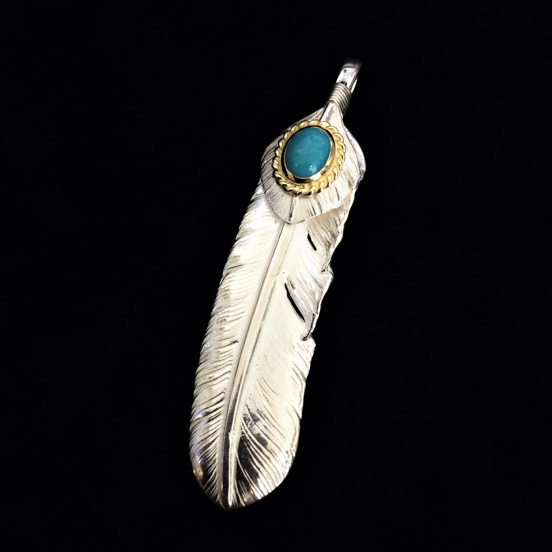 ゴローズ goro's ※特別SALE※[新品]上銀金縄TQ特大フェザー(左) – DELTAone