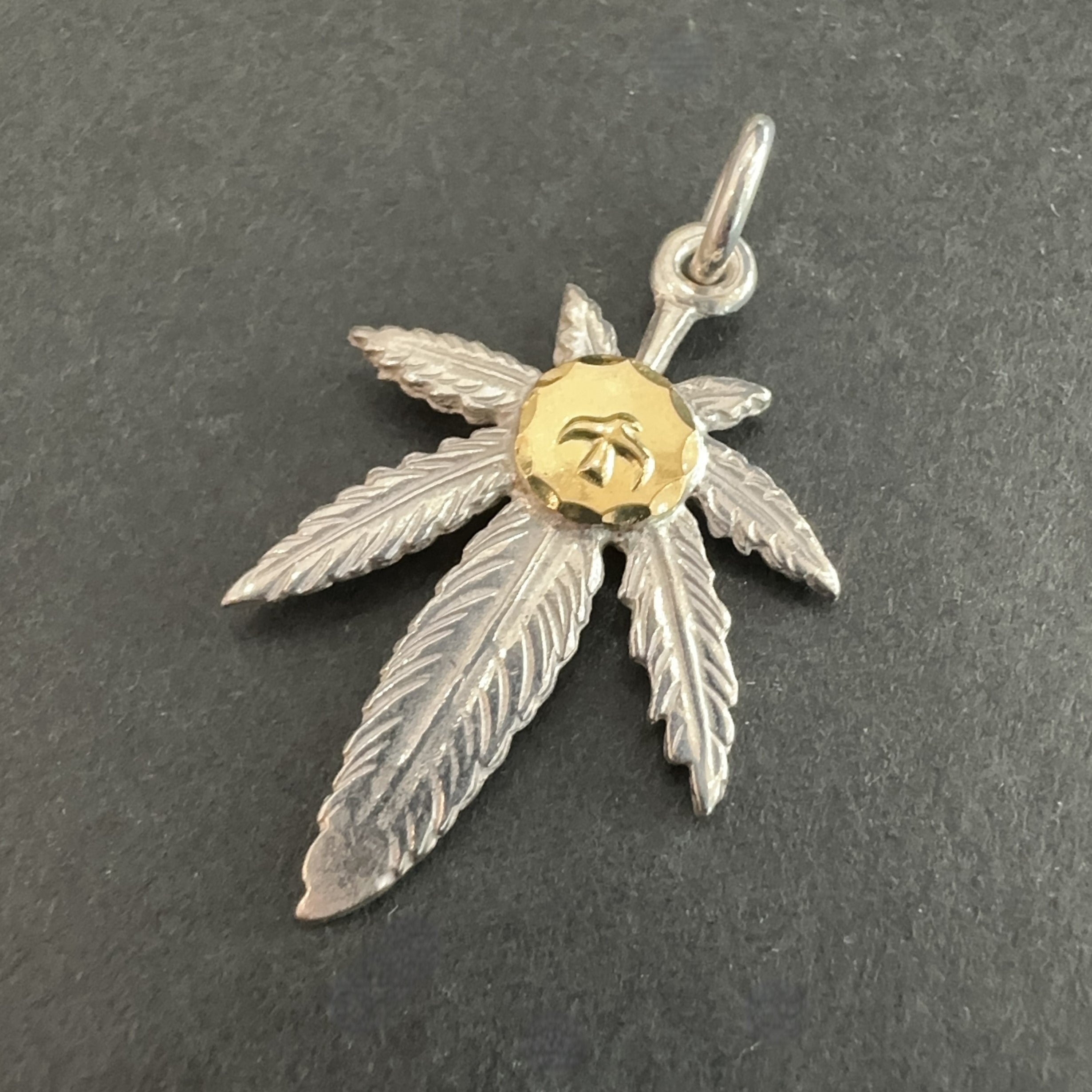 ゴローズ goro's 全銀グラス小　極美品　トミー SALE】全金メタル 極小 ※斜め飛び 【取扱：名古屋大須店