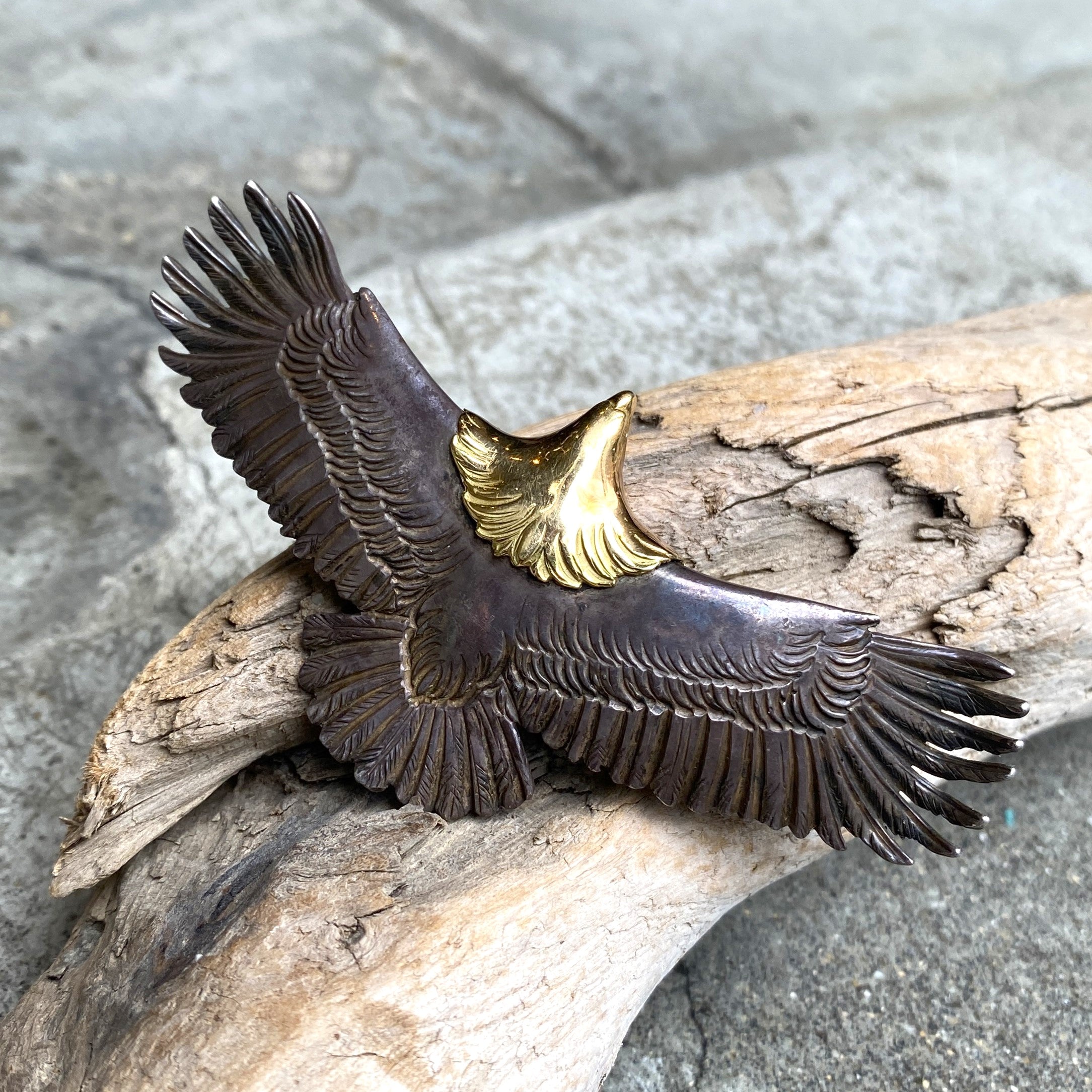 ゴローズ goro's [特注]大イーグル※目彫り/ネーム/1992年号/イーグル