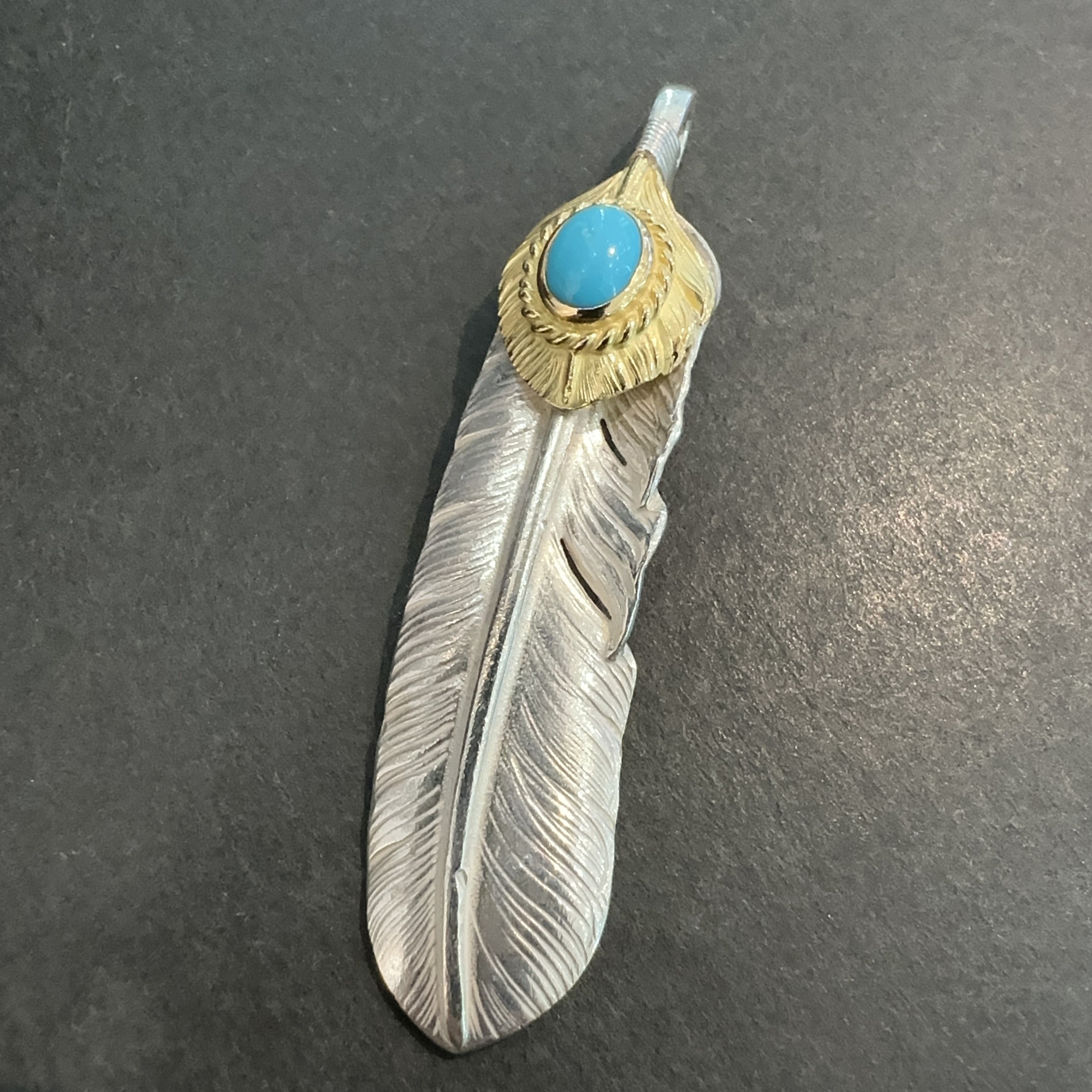 ゴローズ goro's [現行]上金金縄TQ特大フェザー(左)※TQに欠け