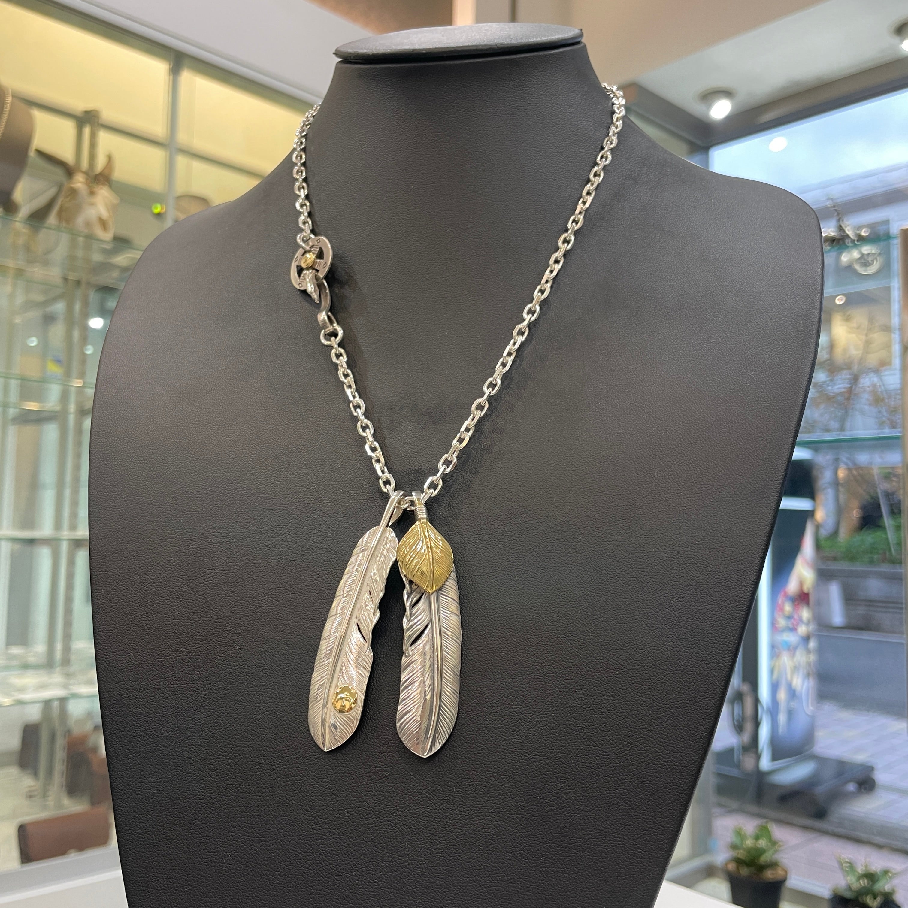 ゴローズ goro's [現行]上金＆メタル付特大フェザーSET※特別SET価格