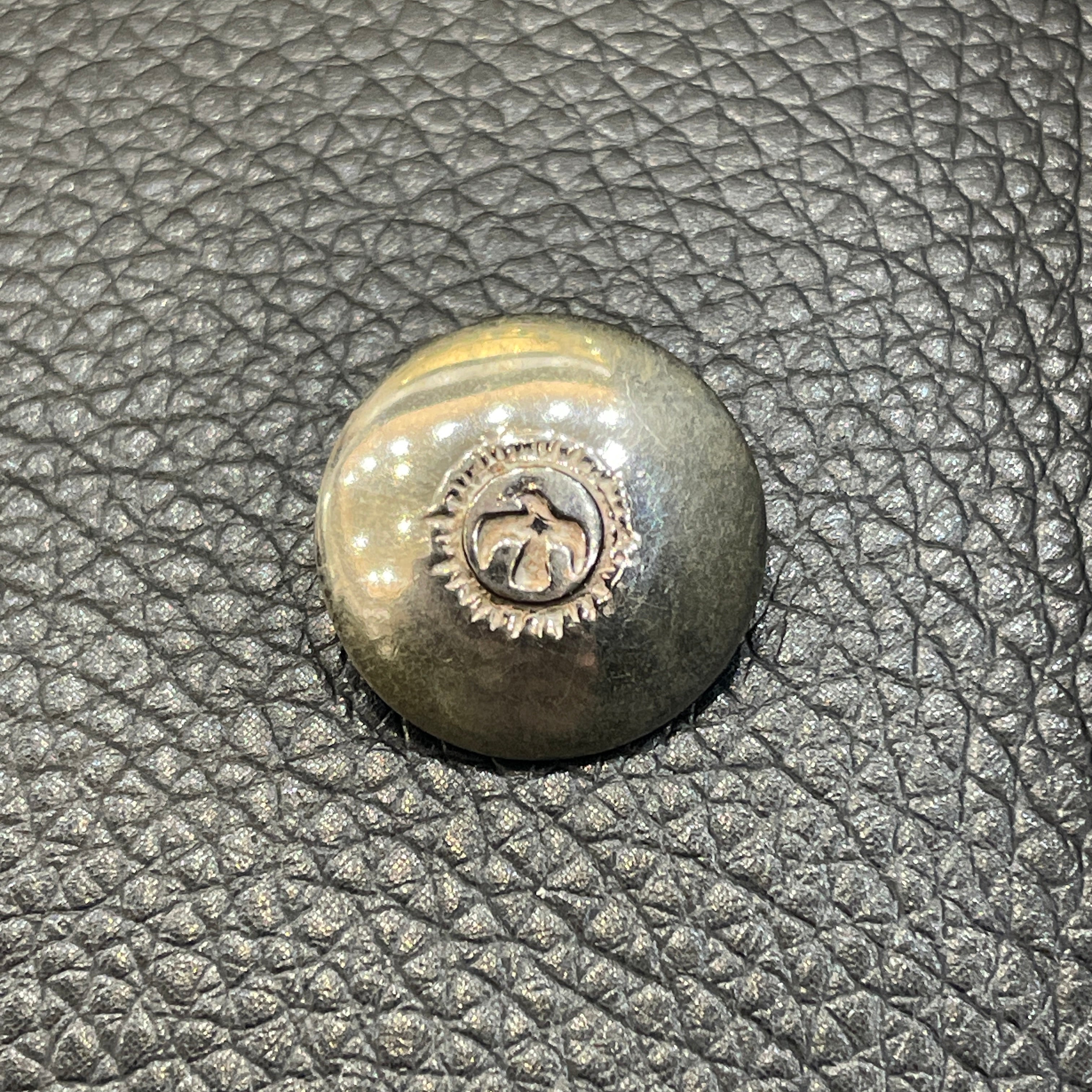 ゴローズ　美品　刻印コンチョ小②巾着用 ゴローズ goro's SV刻印コンチョ(小)※横 巾着用 – DELTAone