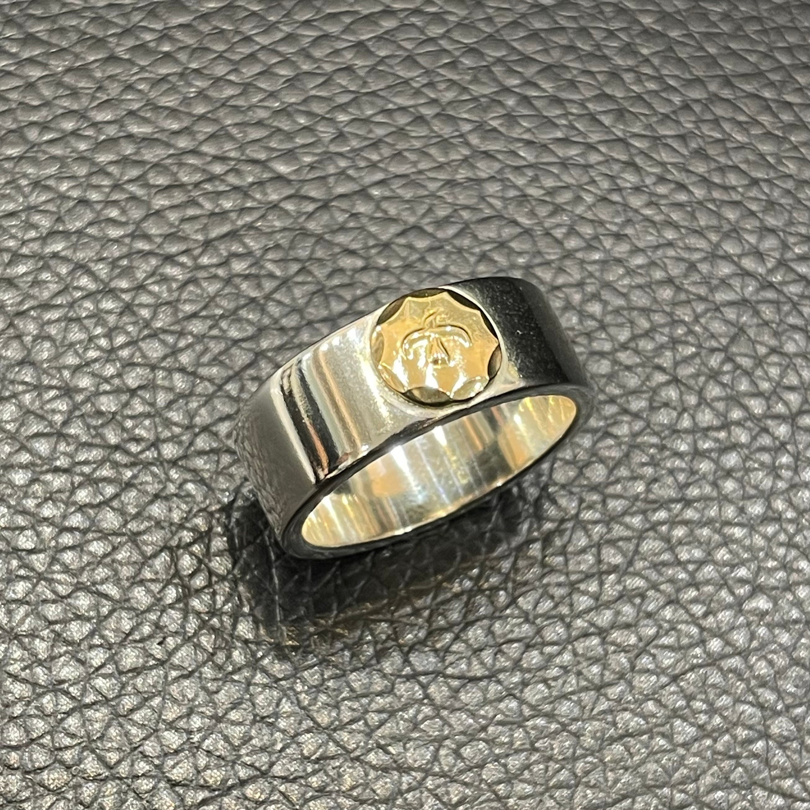 ゴローズ平打ちリング19号 ポイント5倍｜SALE】平打ちリング 〈19号〉 ※使用感あり 【取扱