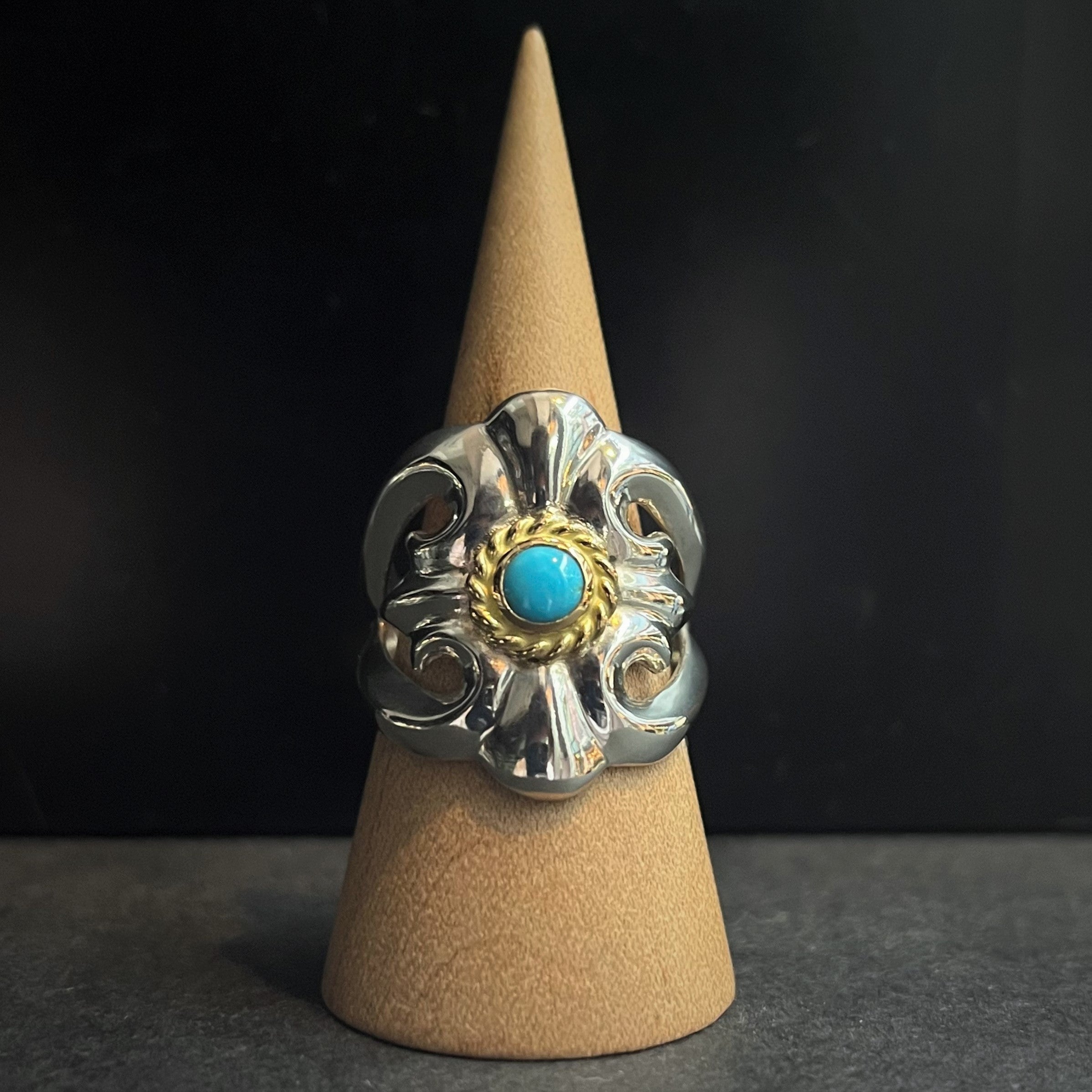 goro's ゴローズ ターコイズ キャストリング 23号 【公式通販】