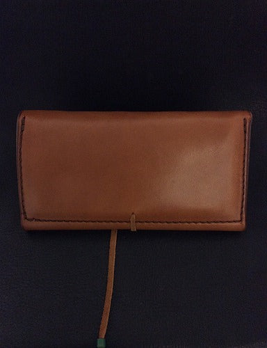 ゴローズ goro's [新品]三つ折り長財布(赤茶) – DELTAone