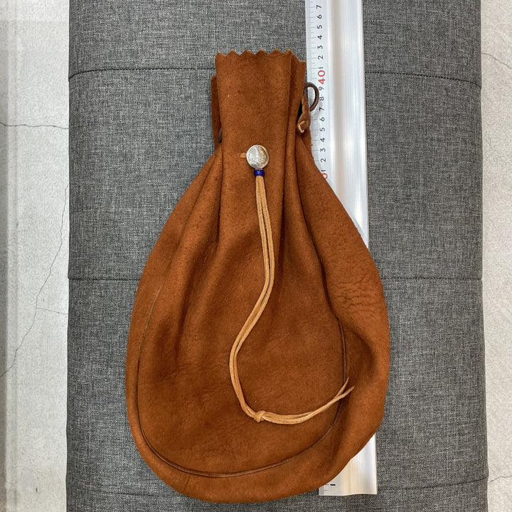 ゴローズ goro's [新品]巾着バッグS(赤茶) – DELTAone