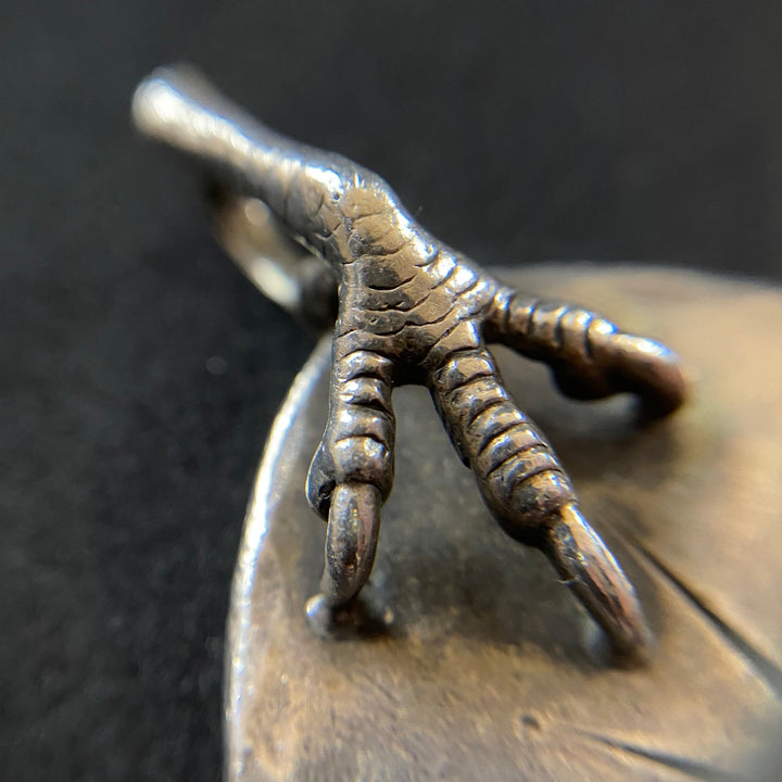 ゴローズ goro's [特注]SVツメ付タタキ(大)※稲妻彫り、ネーム、年号