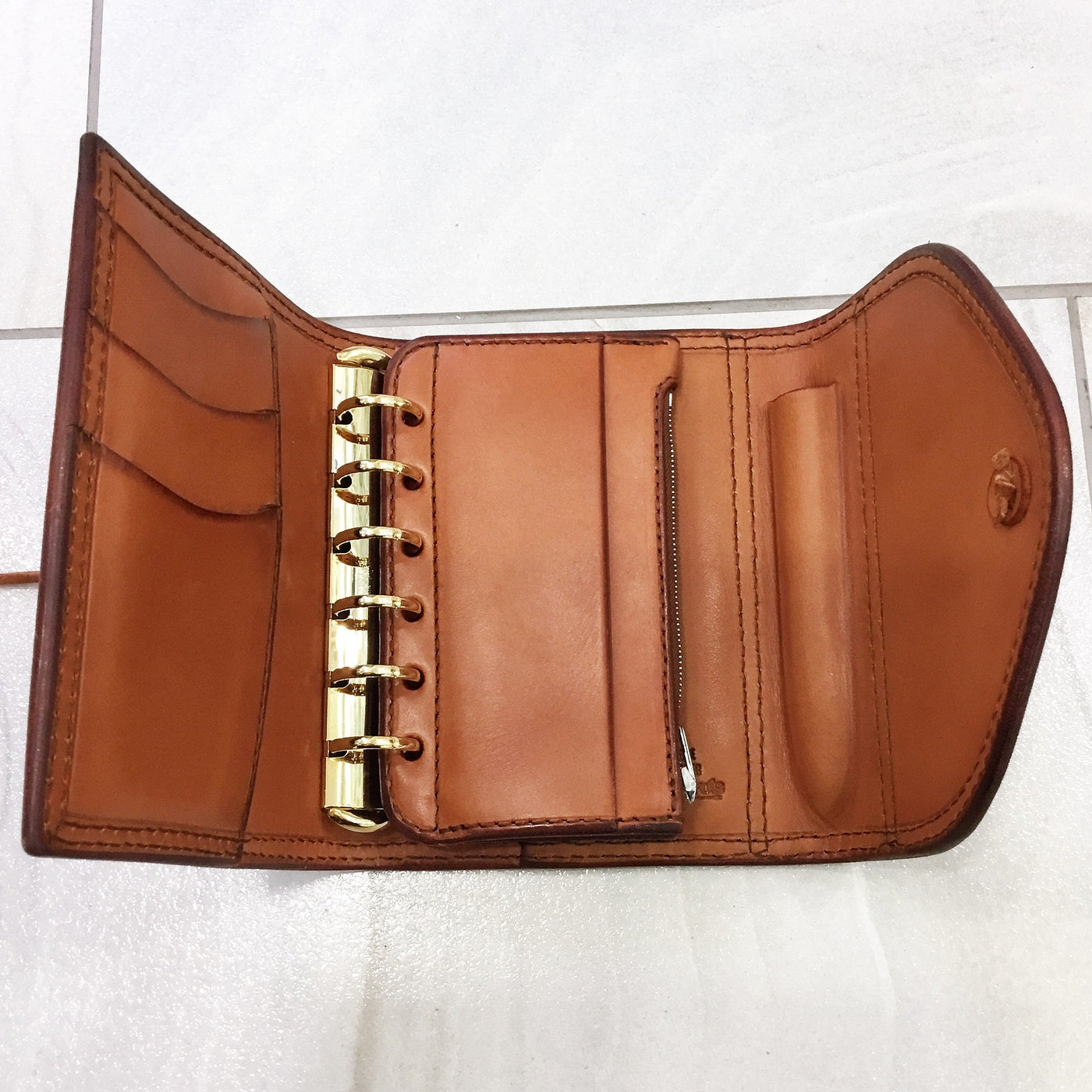 ゴローズ goro's [新品]手帳(小)赤茶