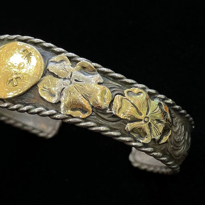 goro's 特注オーダー品 唐草ダブルローズ バングル/M/ゴローズ 0626193701_60d7034d79aab_596aa