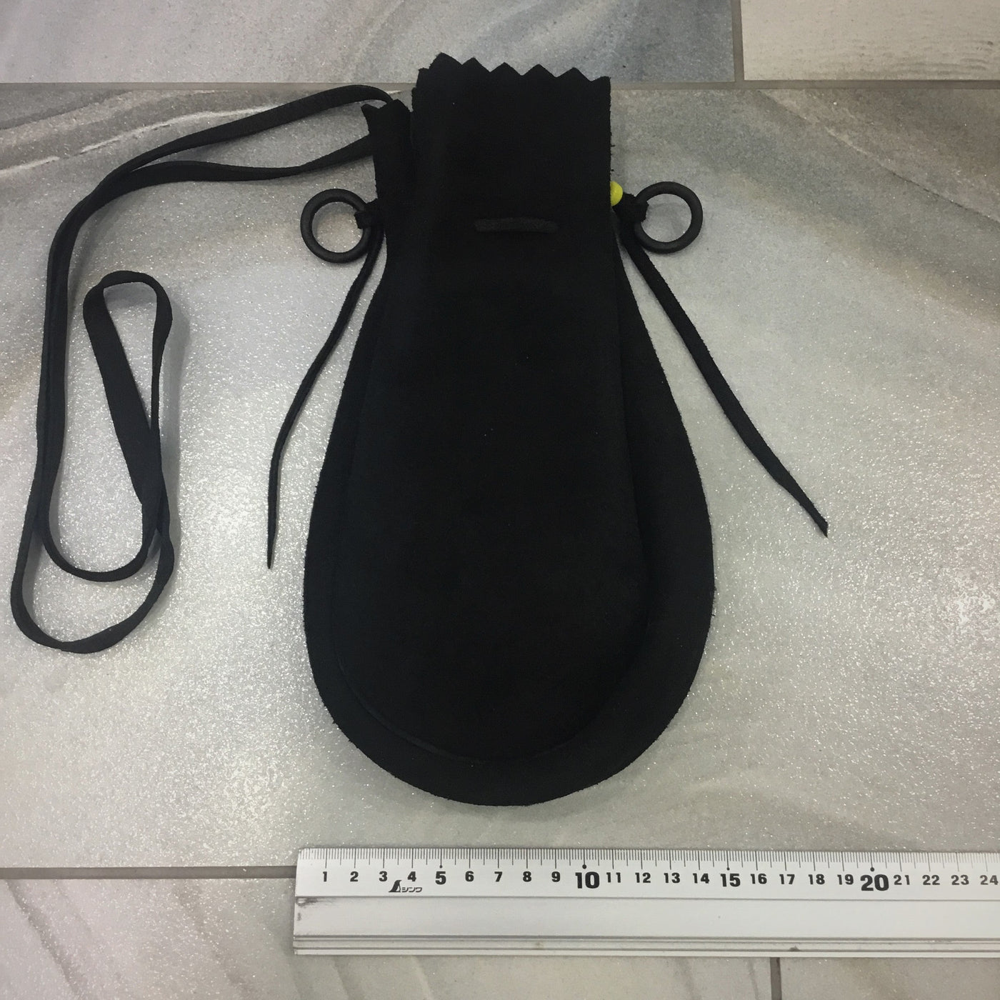 ゴローズ goro's [新品]巾着ポーチL(黒)