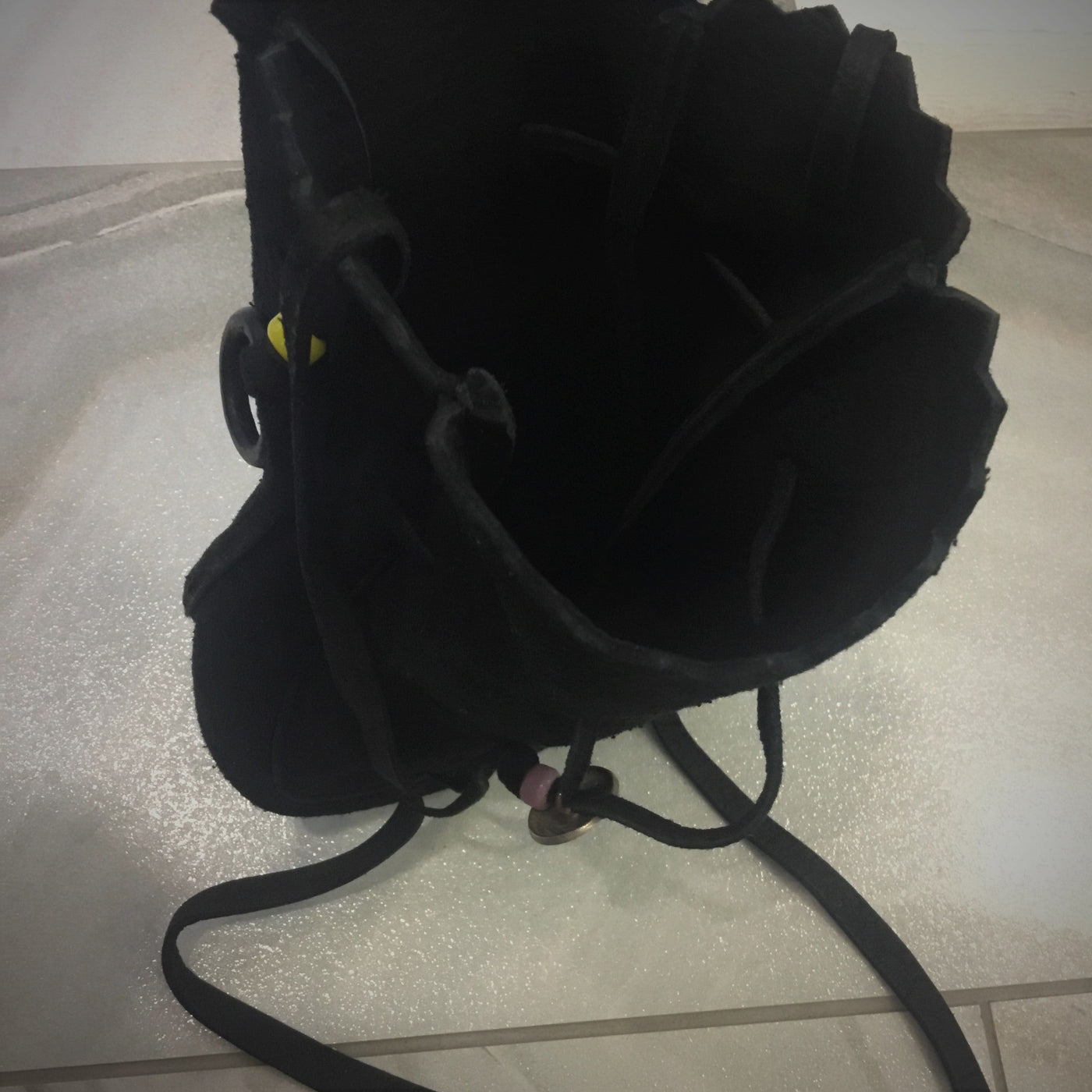 ゴローズ goro's [新品]巾着ポーチL(黒)