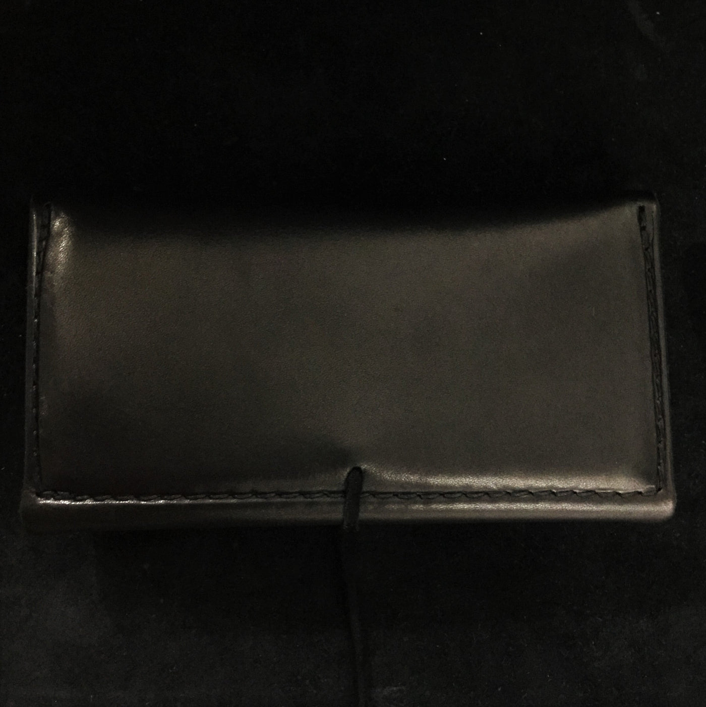 ゴローズ goro's [新品]三つ折り長財布(黒)