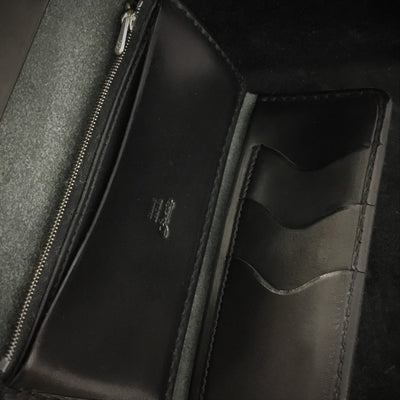ゴローズ goro's [新品]三つ折り長財布(黒)