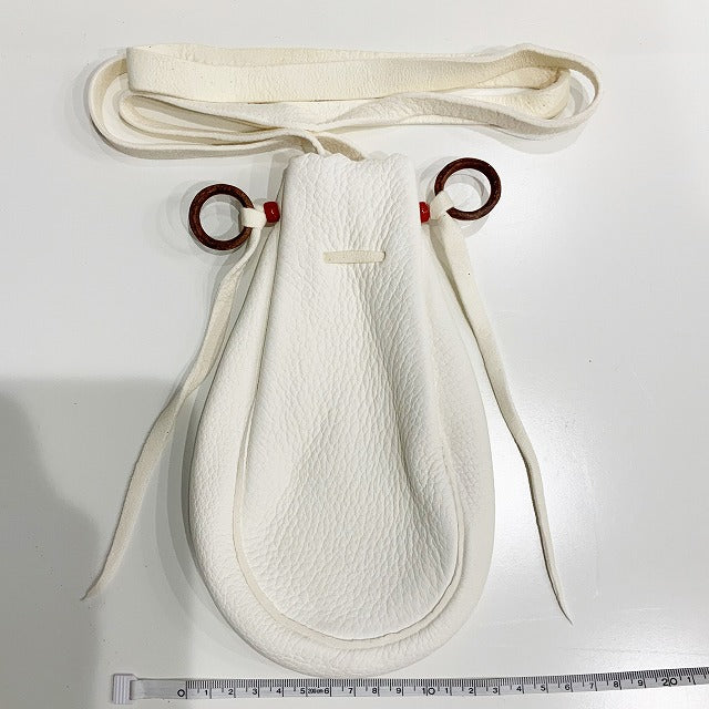 ゴローズ　巾着ポーチ　スモーク美品　L お盆限定値下げ、‼️ ゴローズ 巾着ポーチ スモーク美品 L お盆限定値下げ