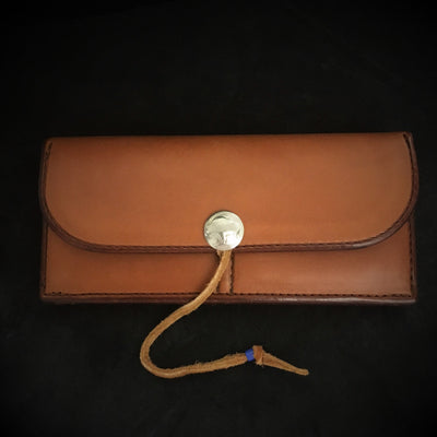 ゴローズ goro's [新品]札入れ(赤茶）