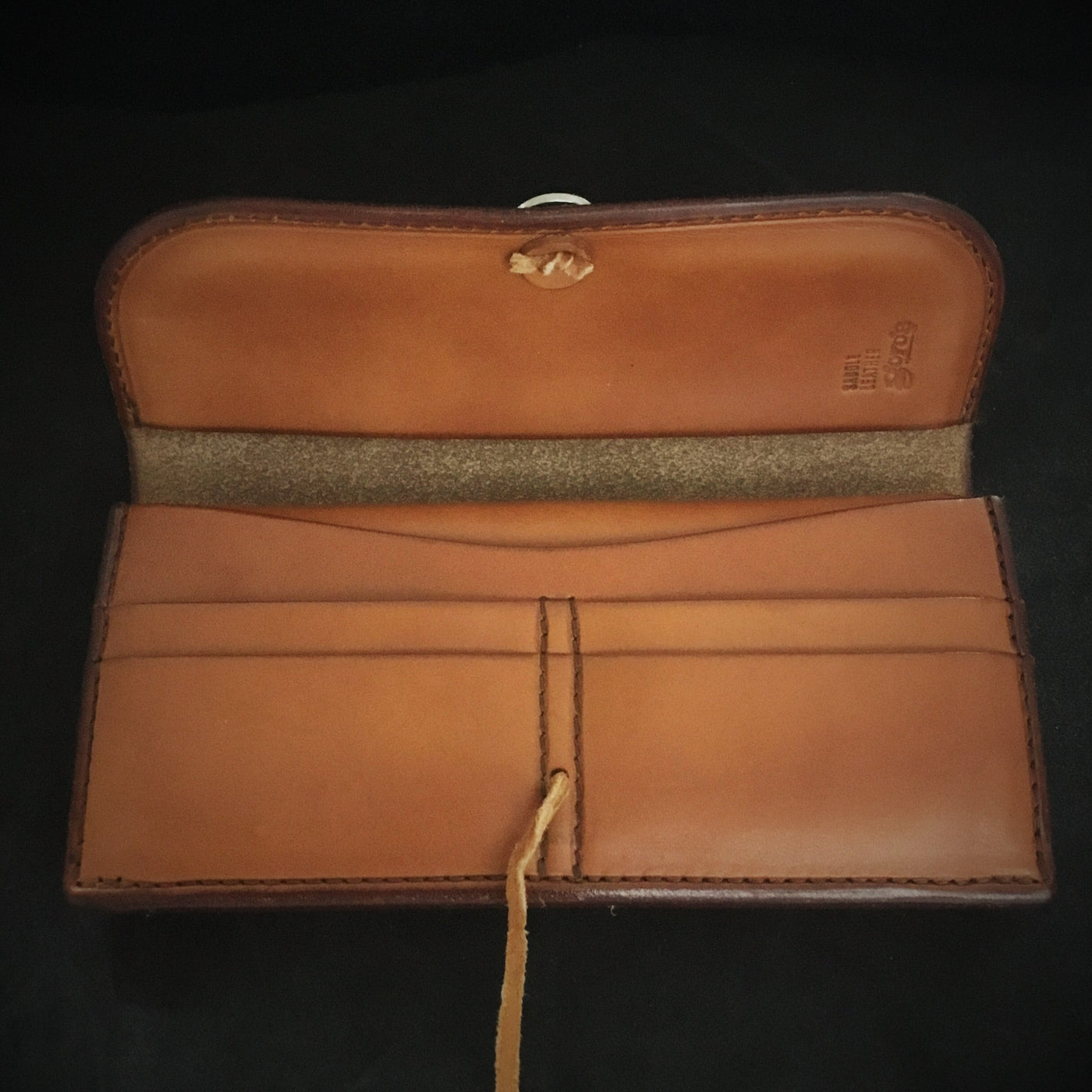 ゴローズ goro's [新品]札入れ(赤茶）