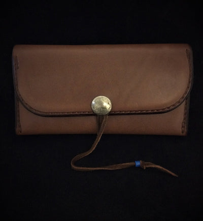 ゴローズ goro's ※特別SALE※ [新品]三つ折り長財布(焦茶)