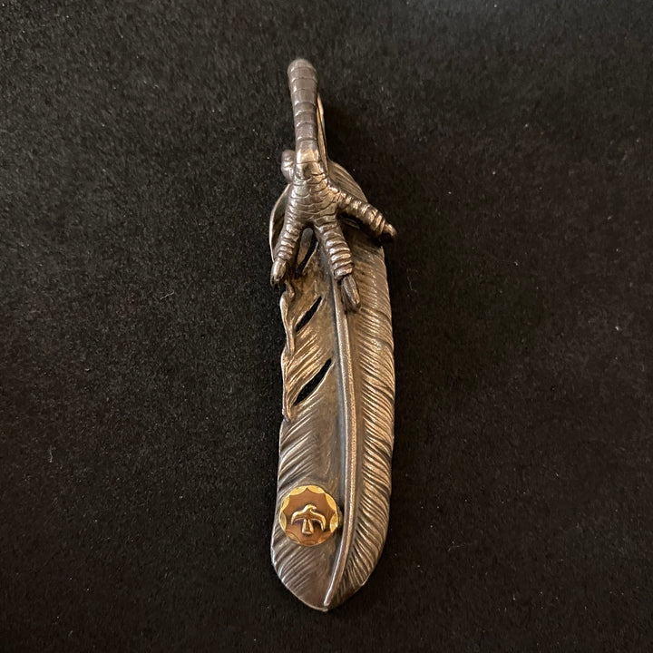 *÷\\| 専用goro's現行SVツメ特大フェザー(右) ゴローズ goro's [現行] SVツメ付特大フェザー(右)※メタル大※雰囲気