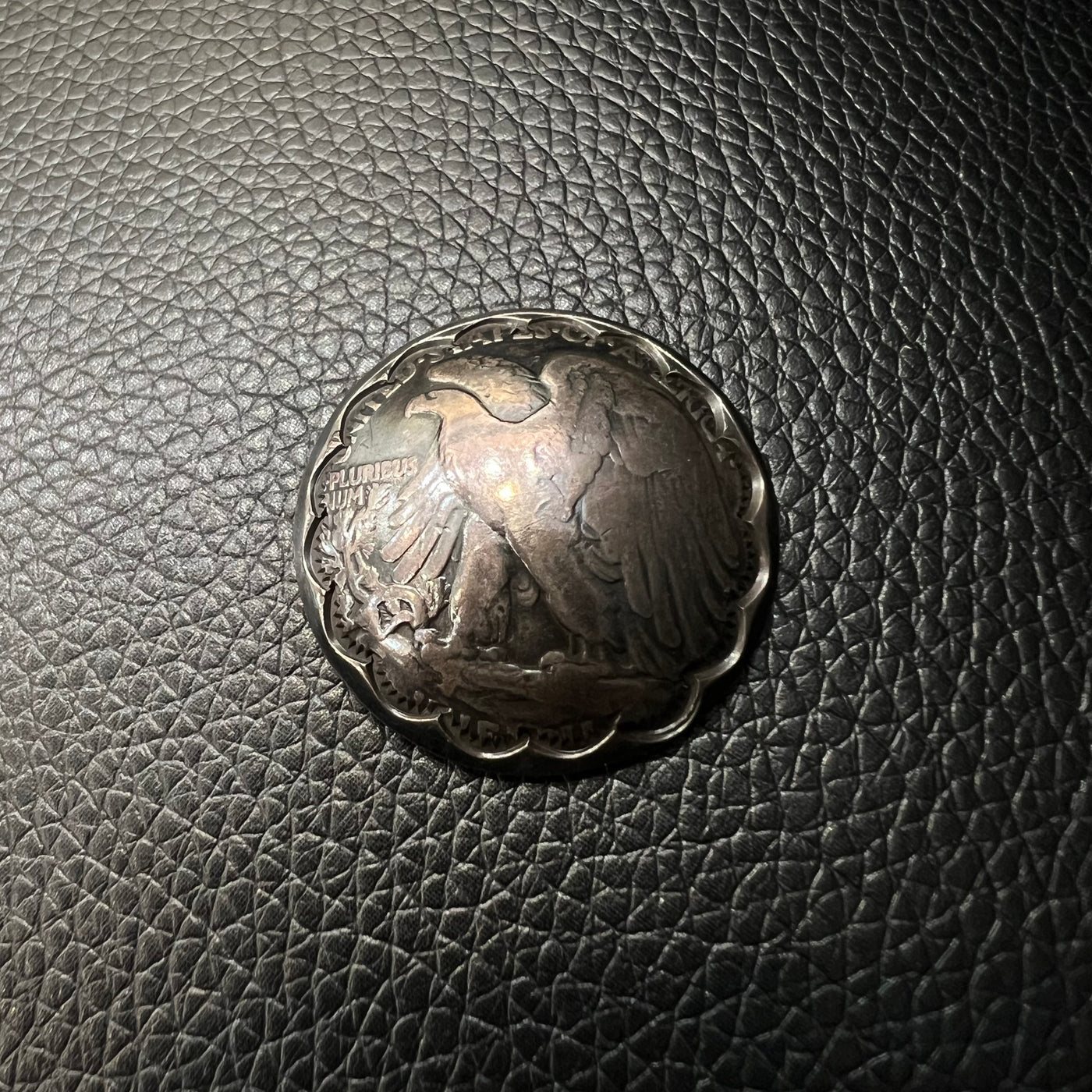 ゴローズ goro's [超希少]ハーフダラーコンチョ※Ｗマルカン・タガネ入り