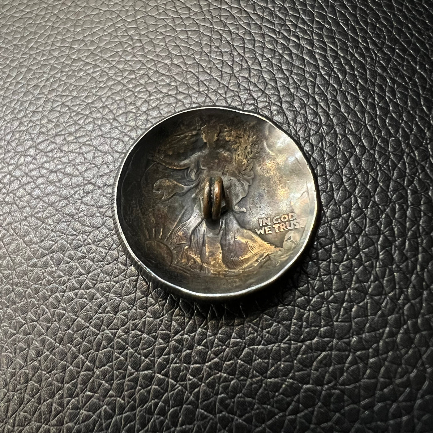 ゴローズ goro's [超希少]ハーフダラーコンチョ※Ｗマルカン・タガネ入り