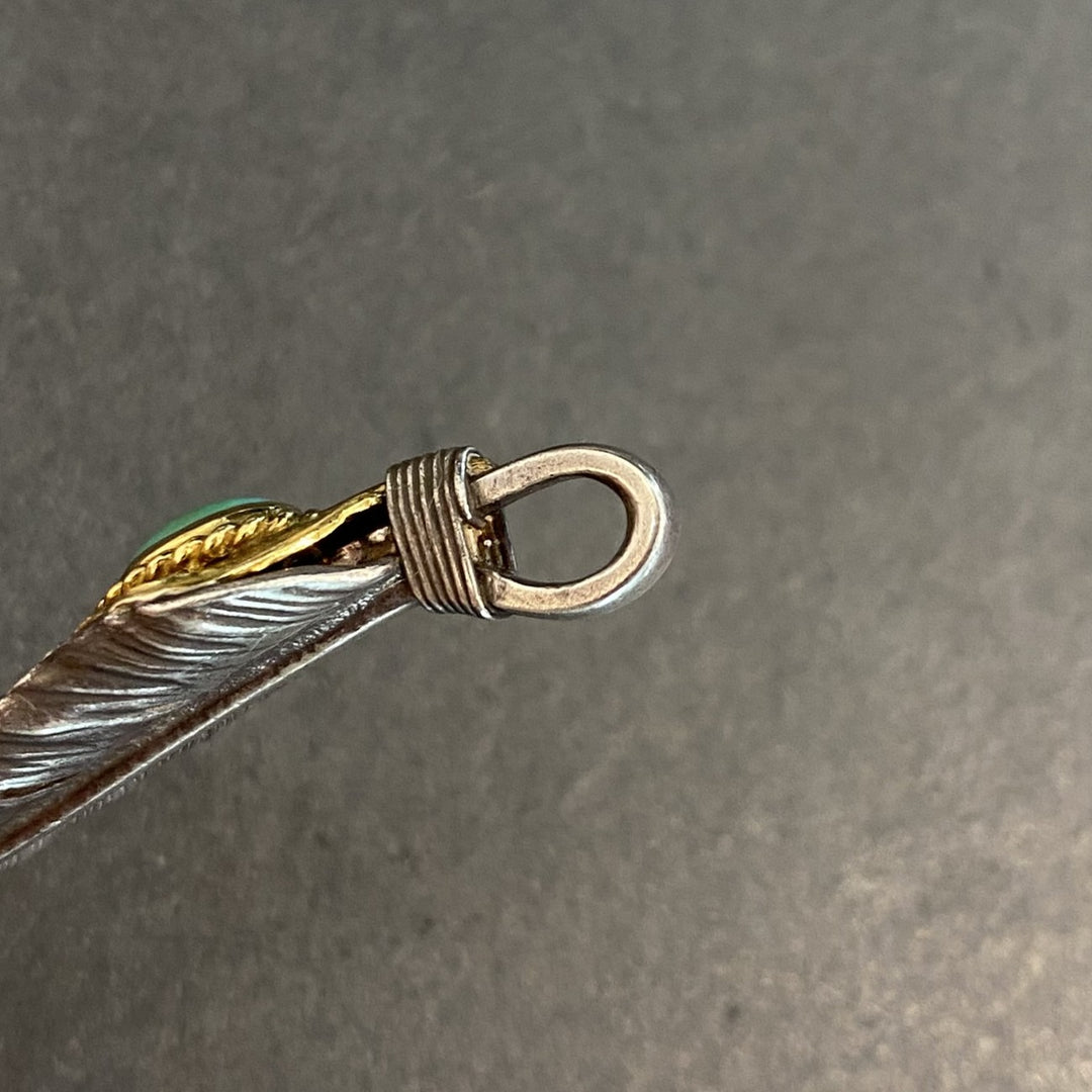 ゴローズ goro's [超希少][現行]上金金縄TQ特大フェザー(左