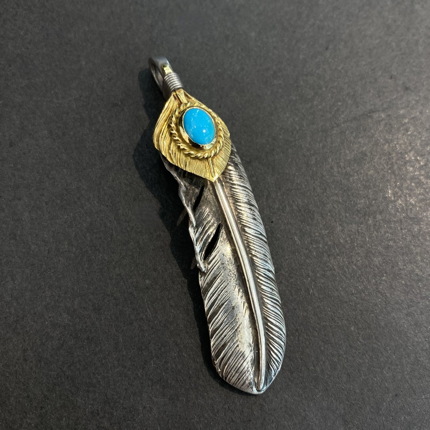 ゴローズ goro's [現行]上金金縄TQ特大フェザー(右)※雰囲気抜群