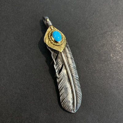 ゴローズ goro's [現行]上金金縄TQ特大フェザー(右)※雰囲気抜群