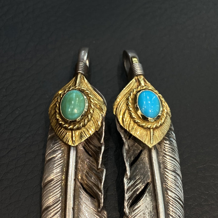 ゴローズ期間限定goro's特大上金金縄フェザー左　ヤジリゴローズ 0518144100_6465ba6c4175a_720x.