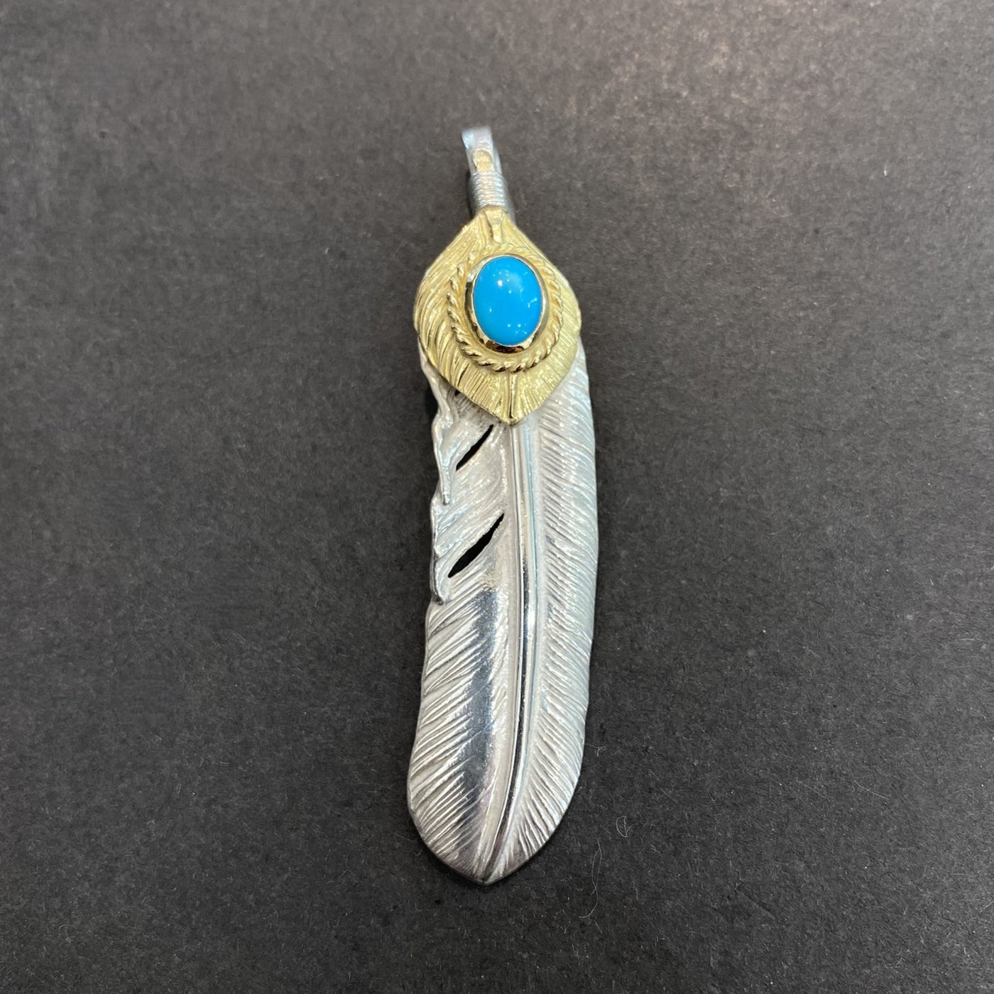 ゴローズ goro's [超美品][現行]上金金縄TQ特大フェザー(右)