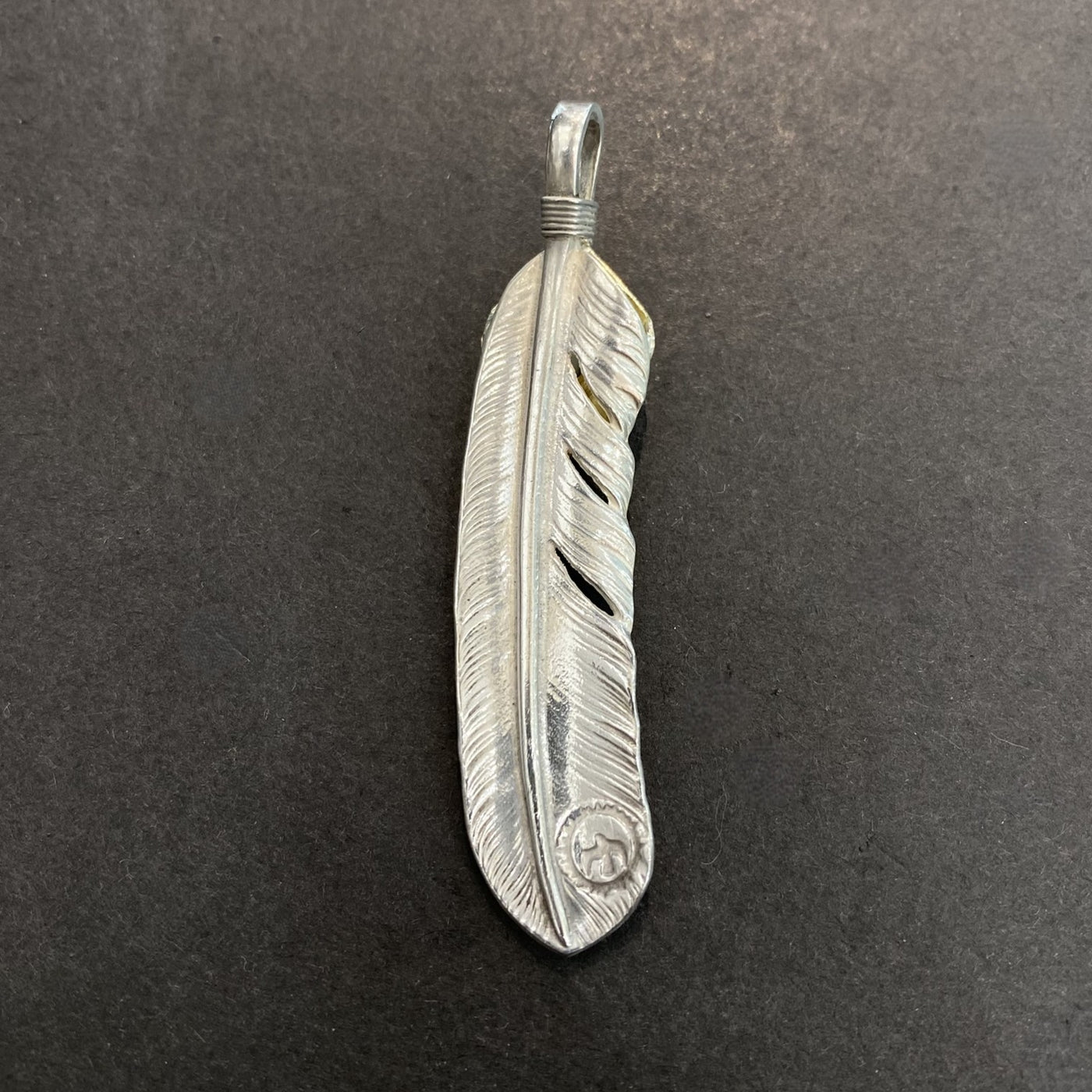 ゴローズ goro's [超美品][現行]上金金縄TQ特大フェザー(右)