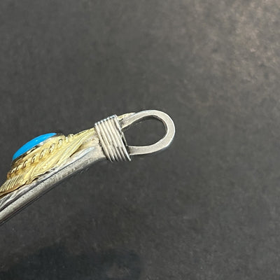 ゴローズ goro's [超美品][現行]上金金縄TQ特大フェザー(右)