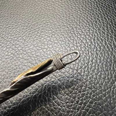 ゴローズ goro's [超希少][美品][OLD]上金先金特大フェザー(左) ※雰囲気抜群