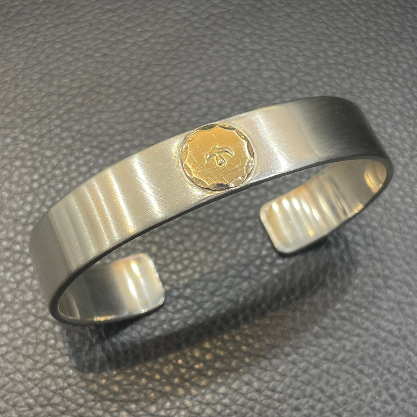 ゴローズ goro's [美品]平打ちブレス(M)