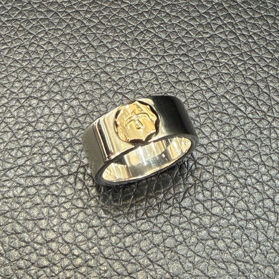 Goro's ゴローズ　平打ち　リング　9号　8.5号　goros キムタク ゴローズ goro's [新品]平打ちリング(11号) – DELTAone