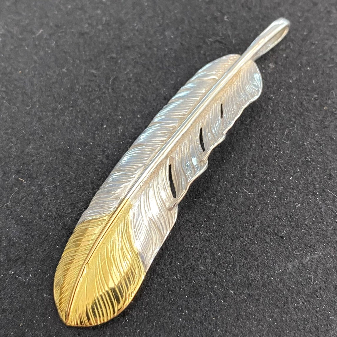 GOROS OLD先金特大フェザー 左向き ※バチカン拡張無し - WAVE