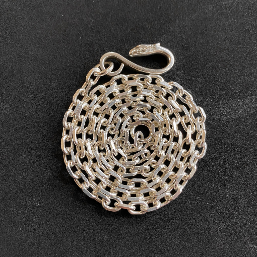 ゴローズ goro's イーグルフック付太角チェーン※目彫り – DELTAone