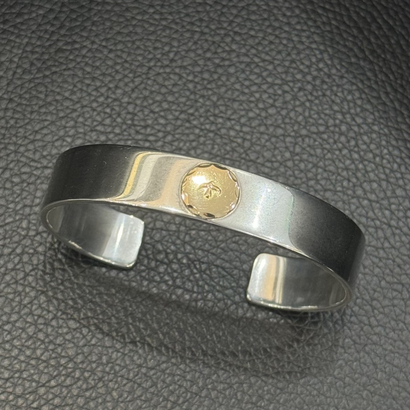 ゴローズ goro's [美品]平打ちブレス(M)