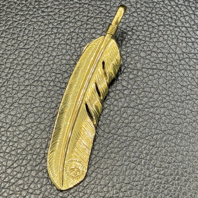 ゴローズ goro's [完品][超希少][現行]上金金縄TQ全金特大フェザー(右)