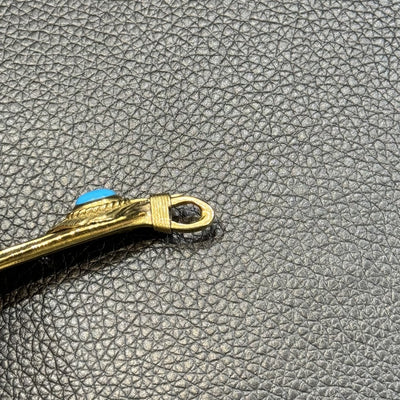 ゴローズ goro's [完品][超希少][現行]上金金縄TQ全金特大フェザー(右)
