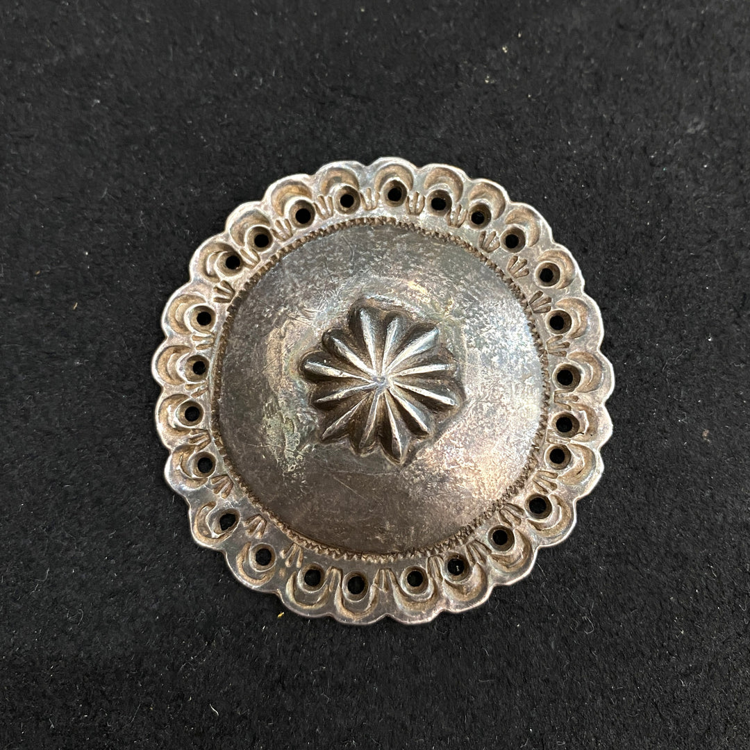 ゴローズ goro's [初期型]SV特大コンチョ ※裏メタル※直径約5.3cm