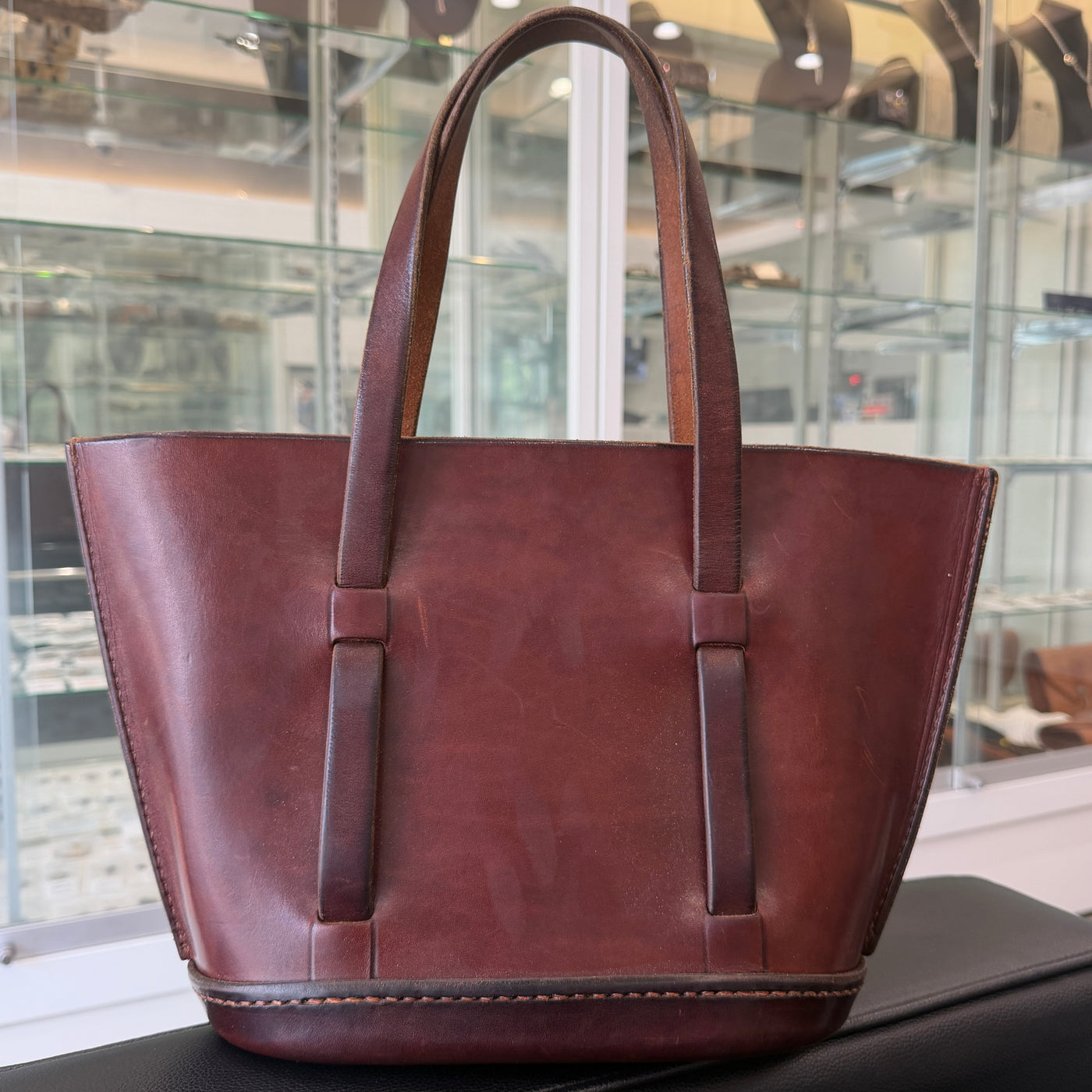ゴローズ goro's [超希少][美品]トートバッグ(焦茶)※小サイズ※ポーチ