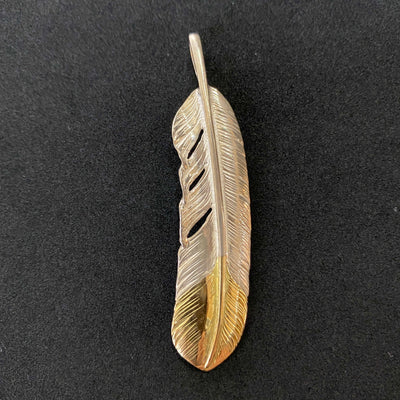ゴローズ goro's [ほぼ新品][OLD]先金特大フェザー(右)※穴広げ無し ※重さ9.26g