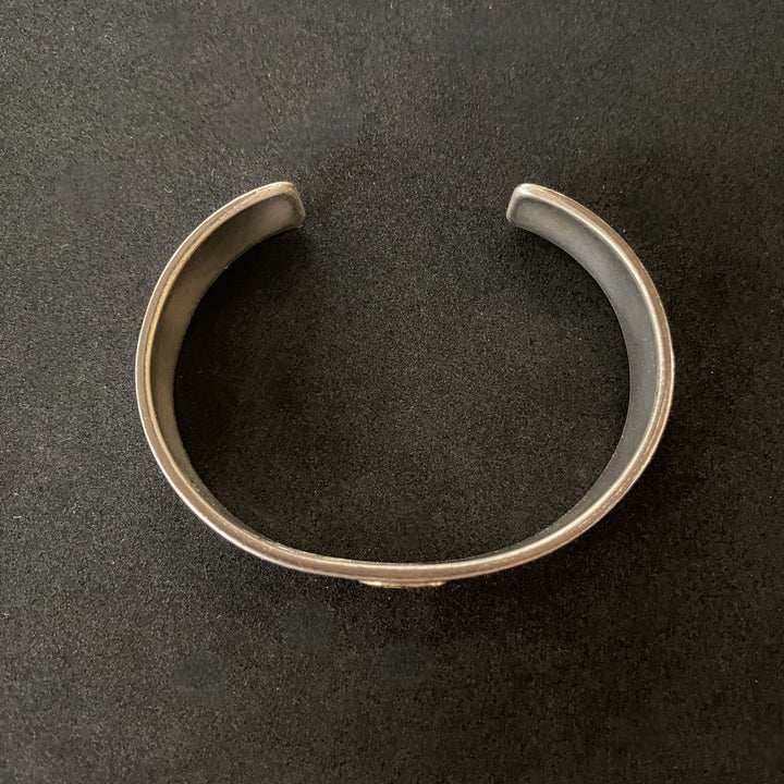 ゴローズ goro's [特注][OLD]平打ちブレス(M)※1995年号※ネーム※毛彫り