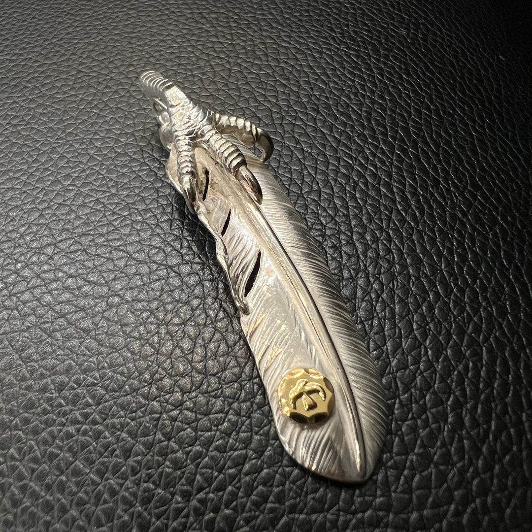 *÷\\| 専用goro's現行SVツメ特大フェザー(右) ゴローズ goro's [美品][現行] SVツメ付特大フェザー(右)※最新キャスト