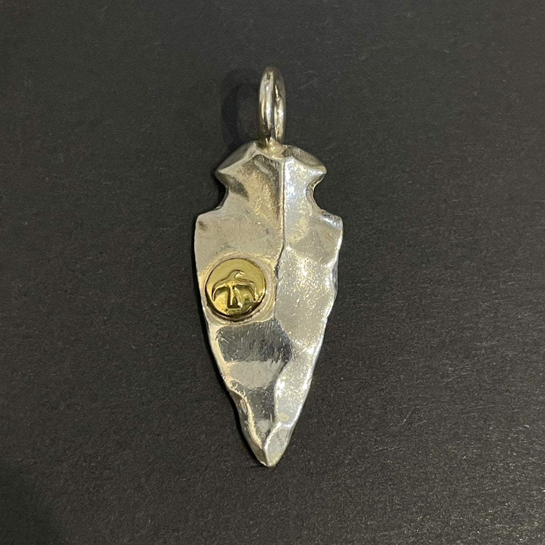 ゴローズ 矢ジリ goro's（ゴローズ） 矢じり大 ネックレストップ シルバー : BRING