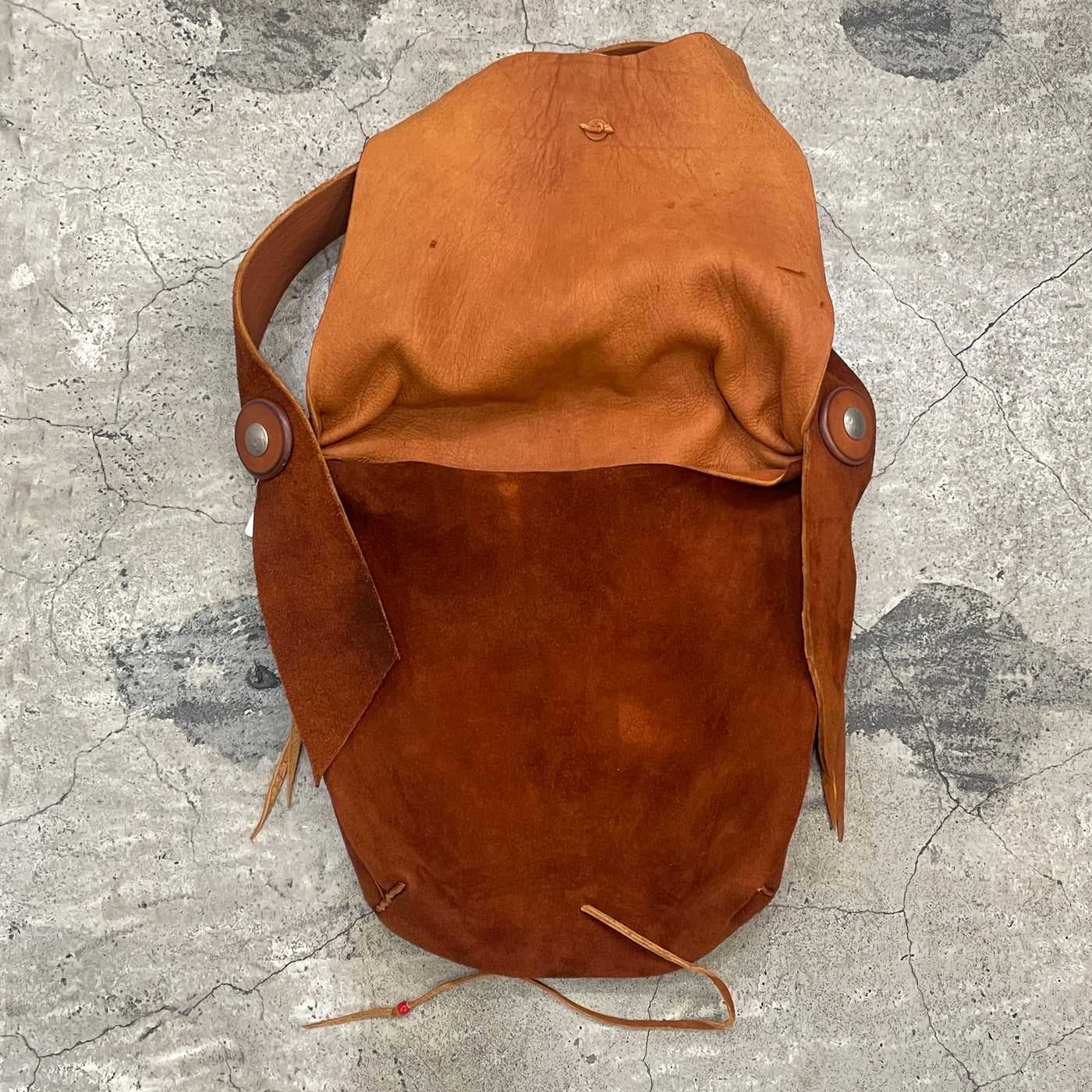 ゴローズ goro's [新品][現行]ディアスキンバッグ(S)赤茶