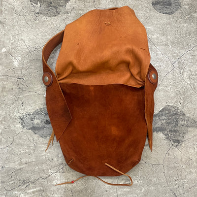 ゴローズ goro's [新品][現行]ディアスキンバッグ(S)赤茶