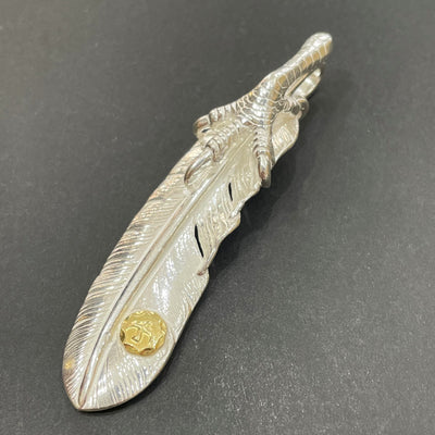 ゴローズ goro's [新品] SVツメ付特大フェザー(左)