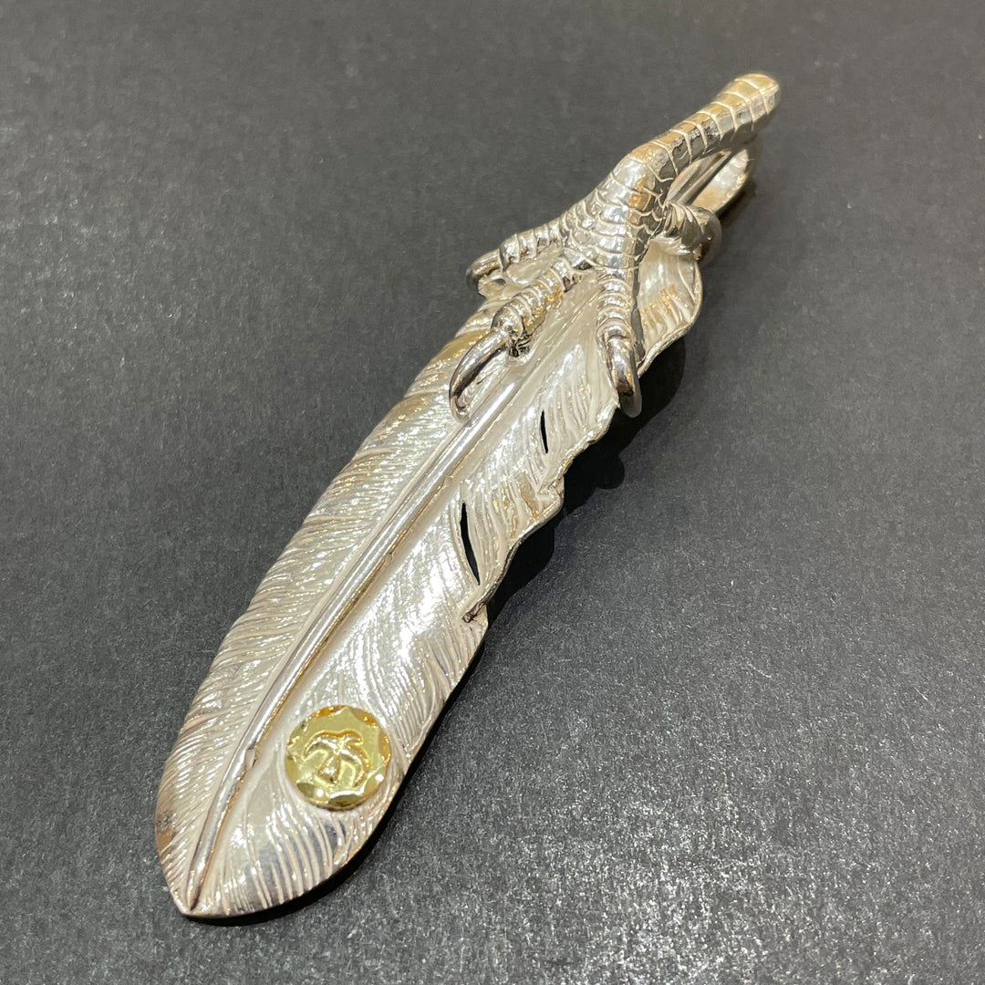 ゴローズ goro’s 大SVフェザー ゴローズ goro's [新品] SVツメ付特大フェザー(左) – DELTAone