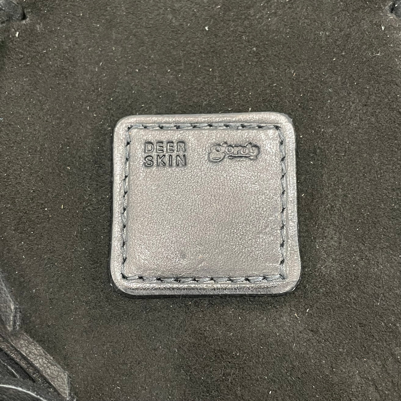 ゴローズ goro's [新品]フリンジ付腰掛けバッグ(黒)